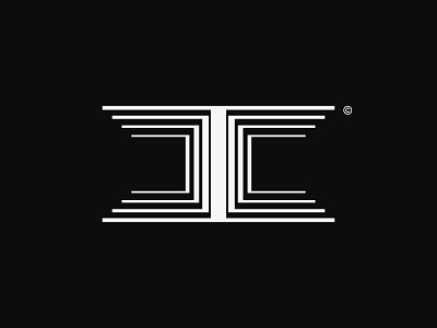 HWDC - 021 - Letter I brand identity branding i i logo icon letter lettering logo logos logotype minimal symbol