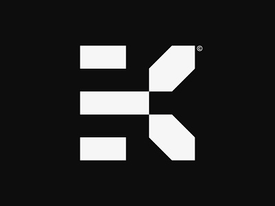 HWDC - 024 - Letter K brand identity branding icon k k logo letter lettering logo logos logotype minimal symbol