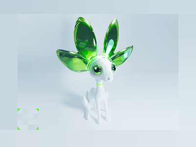 Mascot for Nvidia Studio Challenge