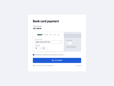 DailyUI 002 – Credit Card Checkout checkout credit card dailyui design dribbble figma pay payment ui user interface uxui