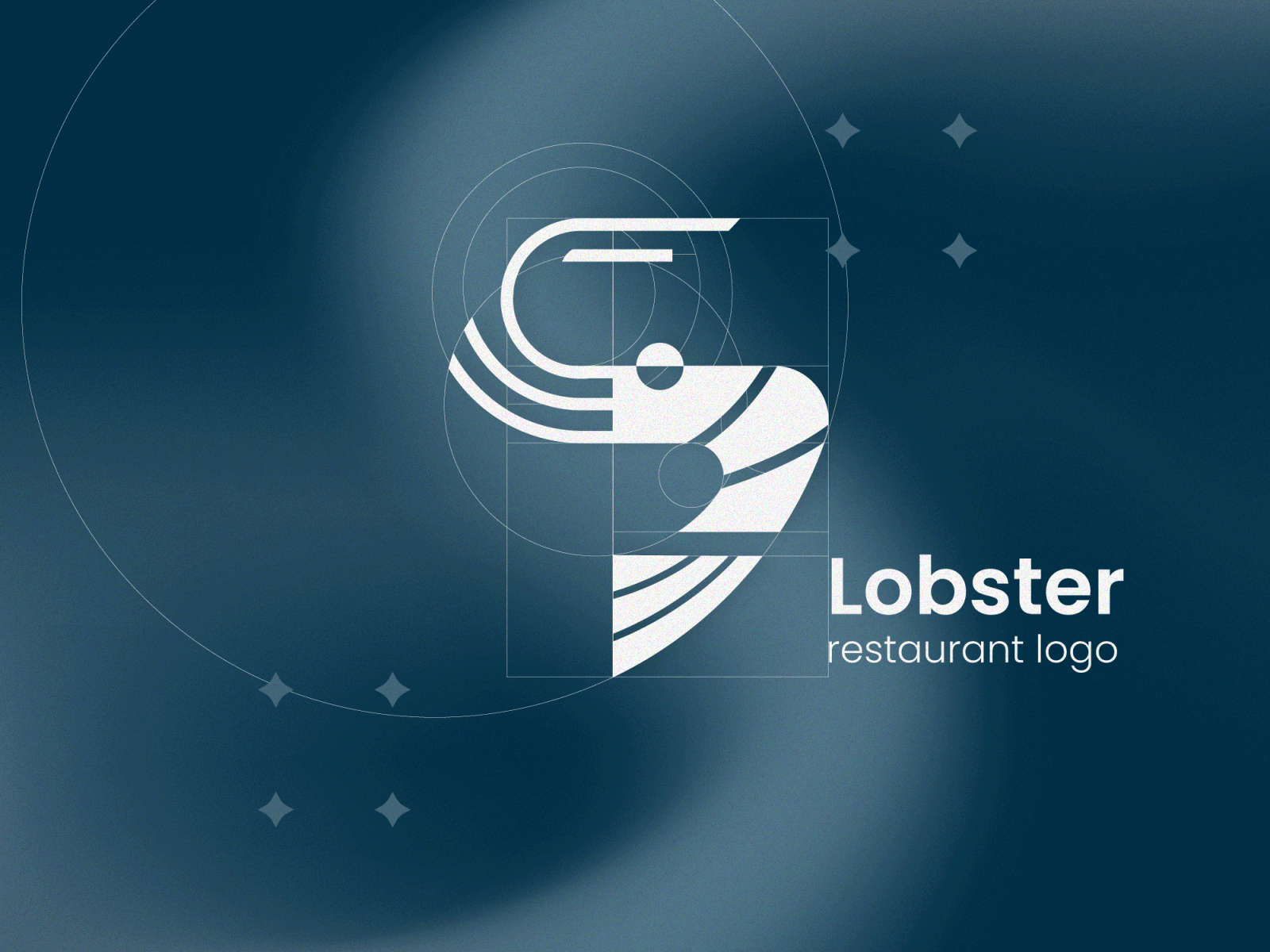 lobster abstract logo animal logo brad identity design branding business icon design graphic design icon illustration lettermark lobster logo logo mark restaurant logo s lobster s logo symbol typography ui vector art