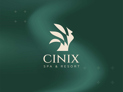 CINIX branding business icon design design art drowning graphic design illustration logo logo concept logo idea logo mark logofolio massage motion graphics spa resort spa center spa logo typography ui vector art