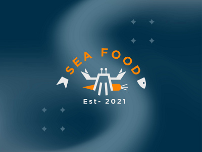 Sea food logo design artwork branding design design art drowning graphic design illustration illustrator lobster logo logo restaurant logo sea sea food logo ui vector art
