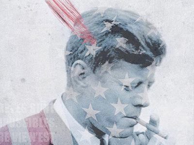 JFK - History Is A Relentless A Master art artwork design history hollywood
