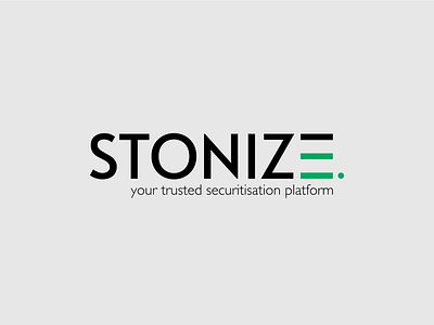 Stonize Rebranding branding logo