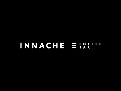 Logotype " INNACHE coffee bar " branding design logo logo design logodesign logotype logotype design logotypes vector