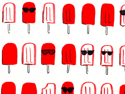 Pop Culture icepop illustration paleta pop culture popsicle