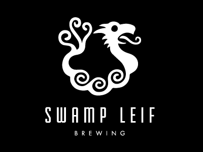 Swamp Leif Brewing 2.0 beer brewery brewing dragon logo norse serpent