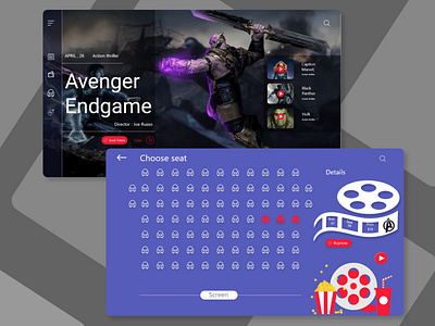 Movies Booking website