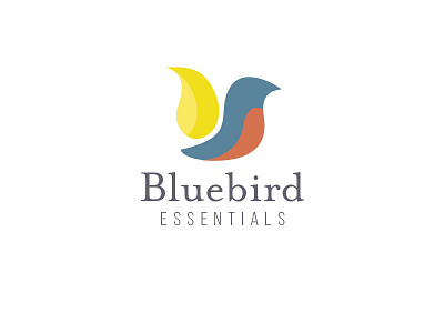 Bluebird Essentials Logo animals bebas neue bird logo mrs. eaves simple