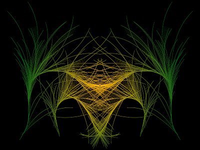 Abstract Growth Project 1 abstract black green vector yellow