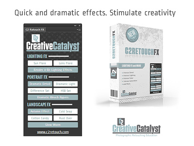 Creative Catalyst Photoshop Panel FX Layout