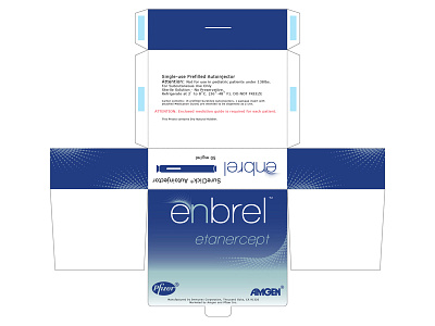 Enbrel Medication Packaging - Box