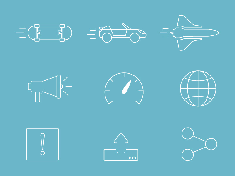 Line Icons - App Estimator