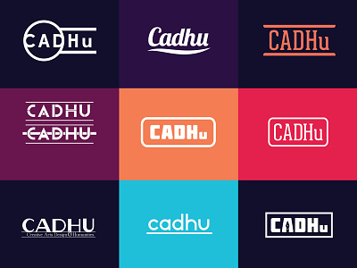cadhu logo concepts branding logos