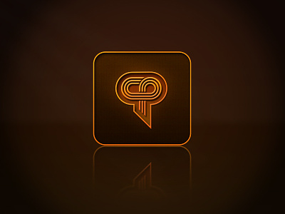 CP brown icon orange square