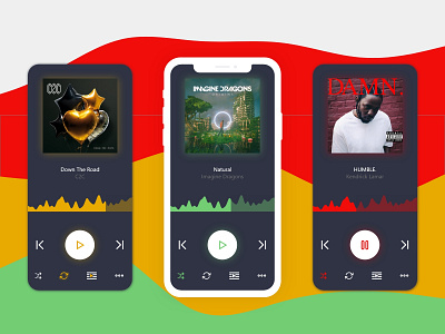 Daily UI day 9 - Music Player