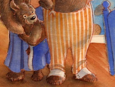 Who's in My Bed? baby bear childrensbook goldilocks illustration publishing story three bears
