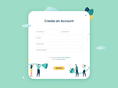 Sign Up | Daily UI Challenge create account daily ui 001 register form sign up