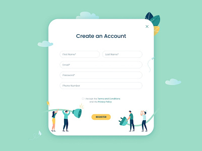 Sign Up | Daily UI Challenge