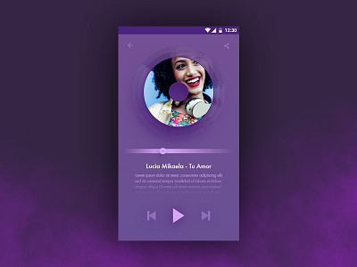 Music Player | Daily UI Challenge