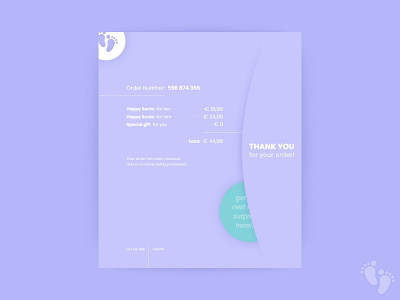 Email Receipt | Daily UI Challenges adobe xd daily ui 017 email receipt