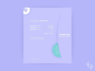 Email Receipt | Daily UI Challenges