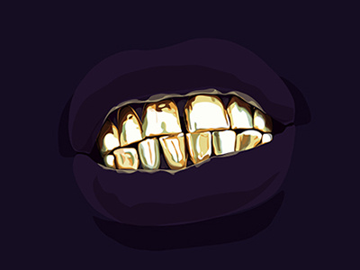 Gold teeth