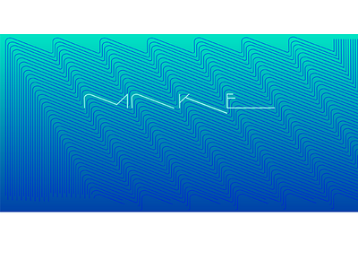 Make Waves awesome blue cool design great lines gradient creative surf wave