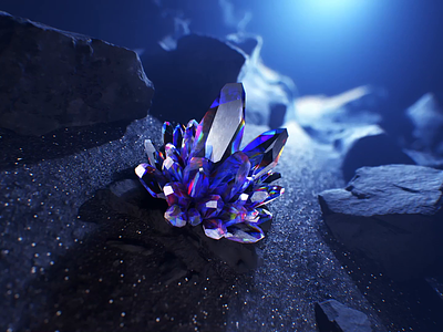 Crystal illustration aep animation art artwork branding c4d crystal crystals diamonds glasgow glass graphicdesign illustration motion premium redshift render rendering zoom