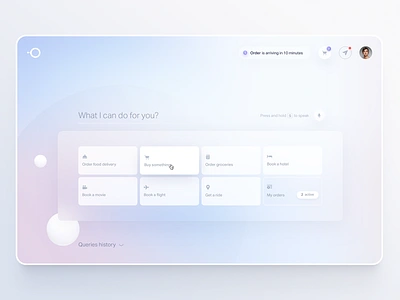 Natural AI desktop UI buy calm desktop ecommerce food home home screen homepage landing landingpage shopping simple simple clean interface ui ui ux ui design uidesign ux voice web