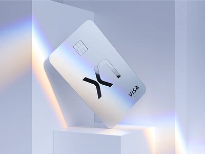 X1 Credit card CG art branding credit credit card credit cards creditcard light mastercard payment app reflection shadow signature visa wallet x1