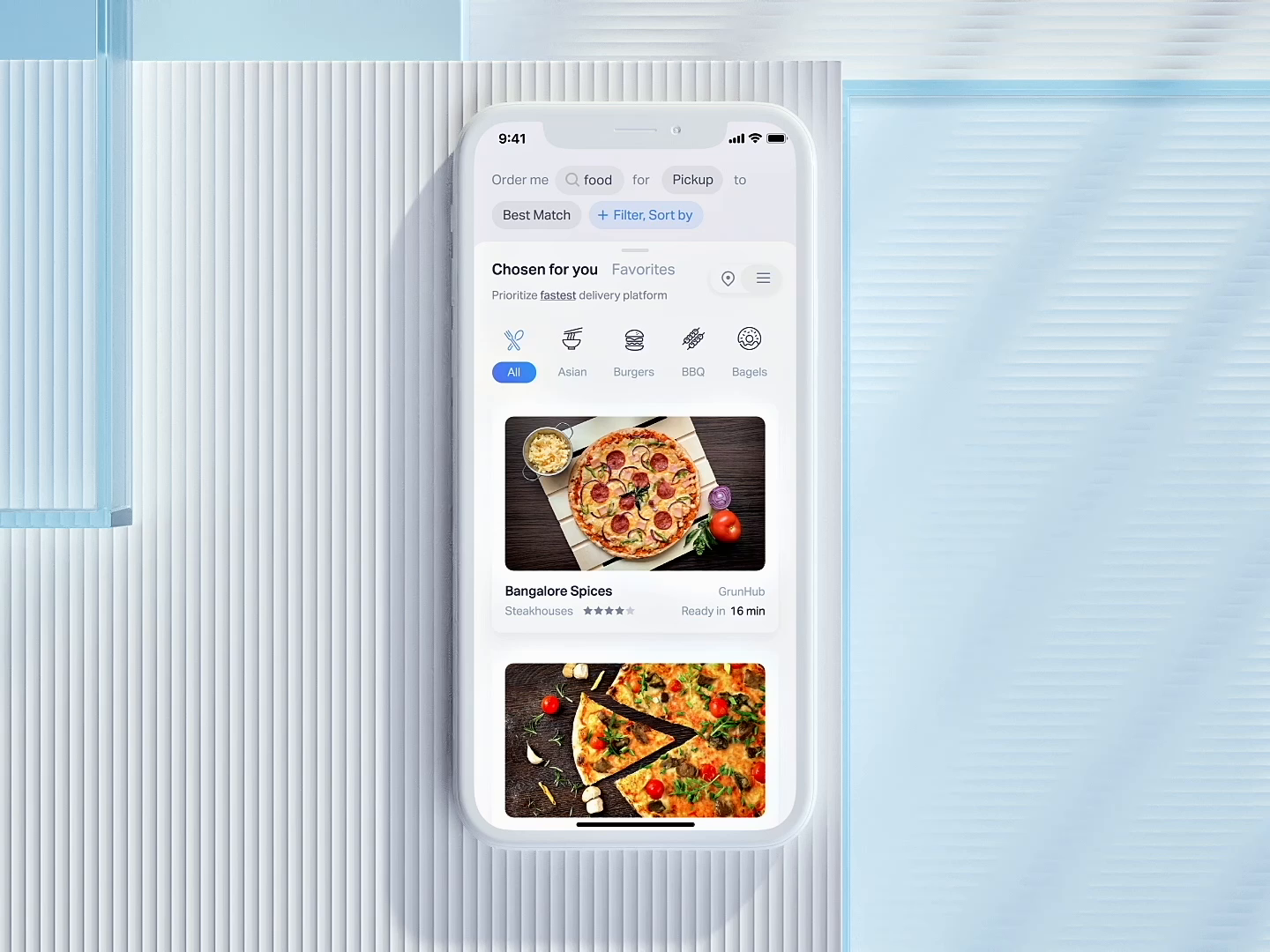 Food ordering Map by Gleb on Dribbble