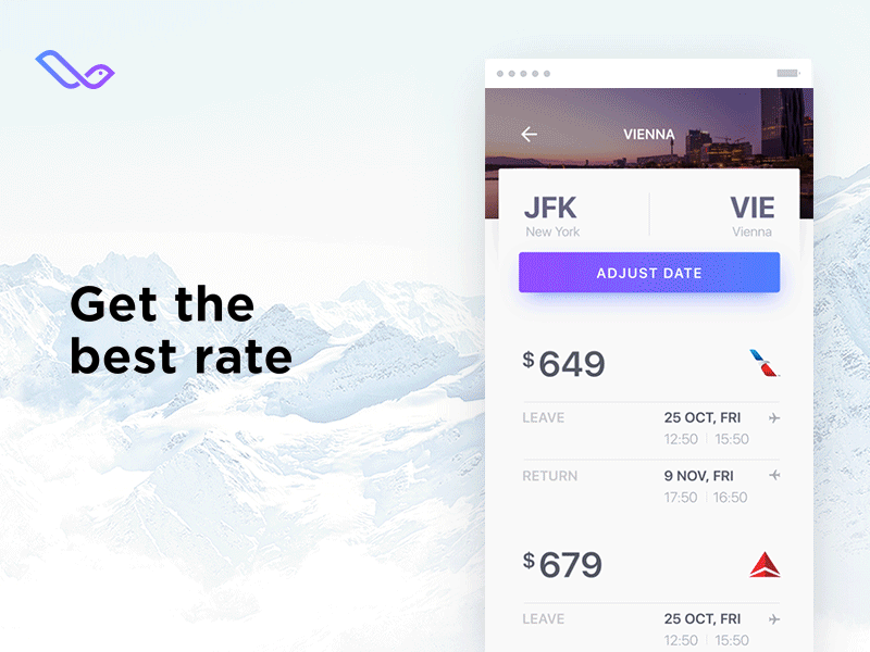 Adjust date flow for Tinder Travel ai animation app booking business class colorfull colors datavisualisation graphic iphone mobile seats swiss ticket tidner travel trip ui ux