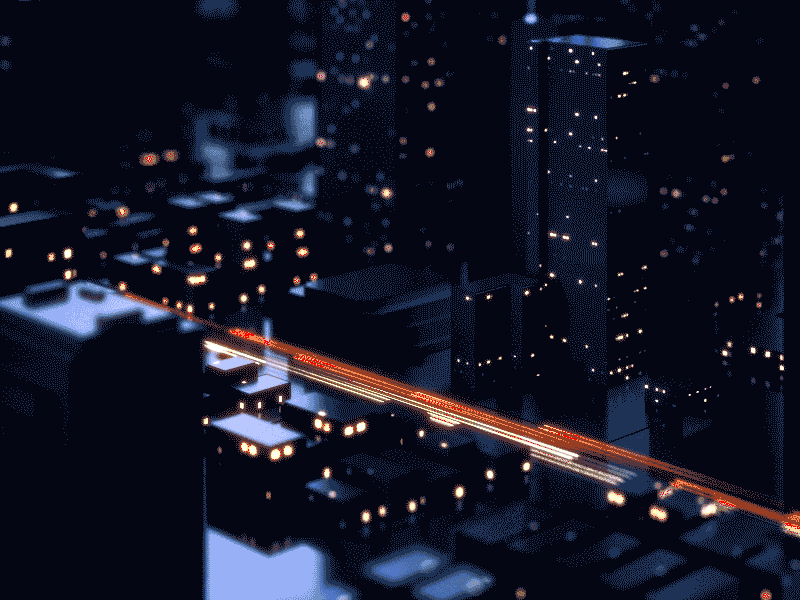Landing page animation ar octane c4e 3d city navigation autonomous driving ui.visual car automotive self-driving
