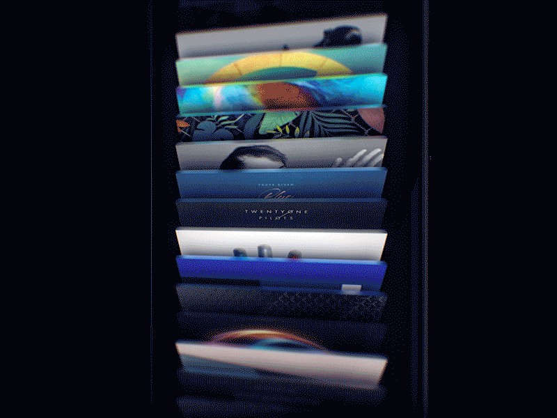 Scroll cards by gleb