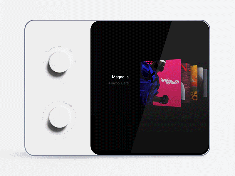 Simple music player device