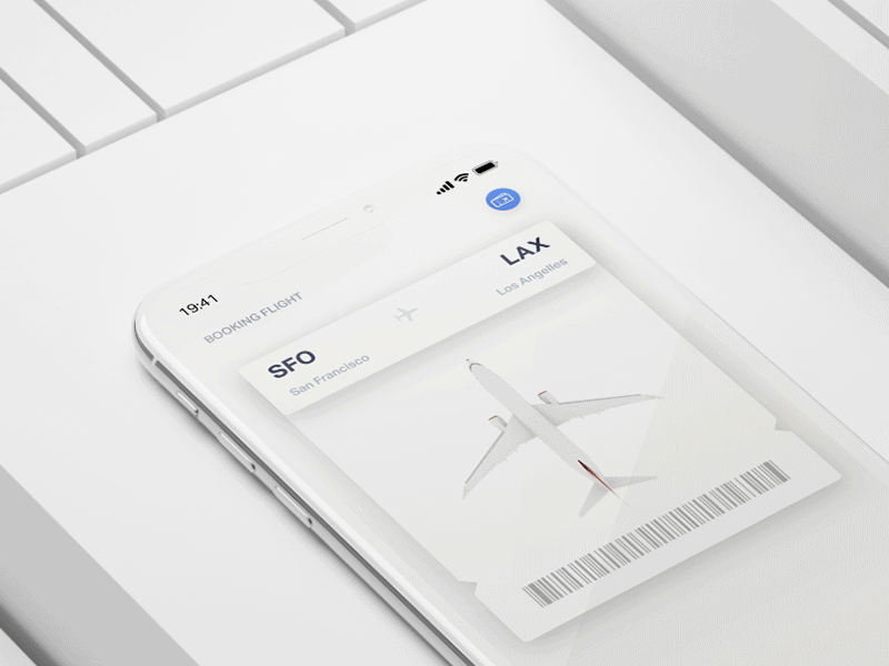 Cards 3D transition 3d aircraft airlines animation booking brain c4d cards engine ios iphonex jet milkinside mockup motion plane shopping smart home tickets transition