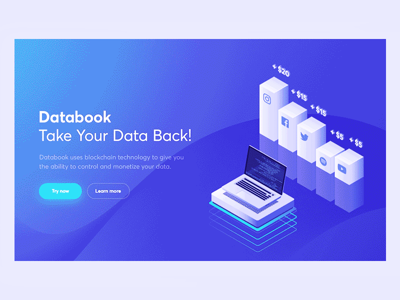 Data web site analytic app blockchain book buttons chart code computer data graph icons input landing notebook register form registration security ui ux web