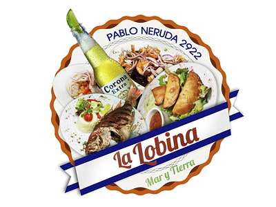 · La Lobina · beer cerveza comida corona fish food mar pezcado restaurant sea sea food tierra