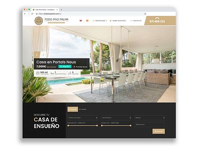 TodoPisoPalma real estate web Design