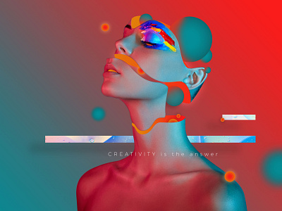 Creativitynew art art direction colors contemporaryart creativity cyberpunk design digital digitalart dribbble edition experimental flow glitch photoshop