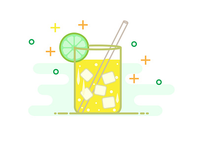 Juice colourfull cute design flat design icon illustration illustrator line logo vector
