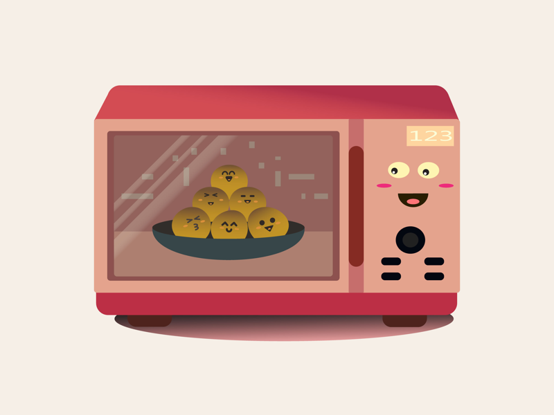 Kawaii Microwave