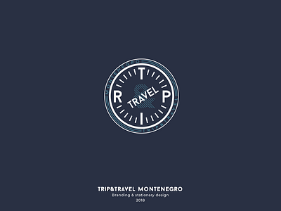 Trip&Travel Montenegro Logo Design