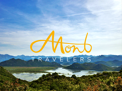 Mont Travelers Hand Lettered Logo