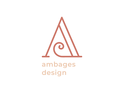 Ambages Design Own Branding branding design hand drawn logo hand drawn type illustrator logo logo design minimal typography vector