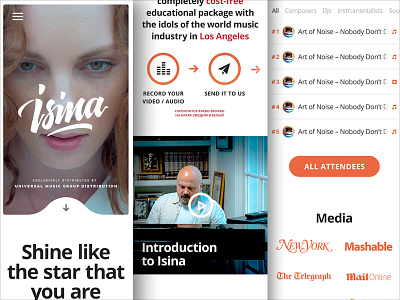 Isina Academy - Responsive Design