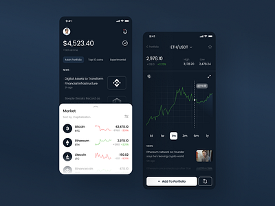 Cryptocurrency App