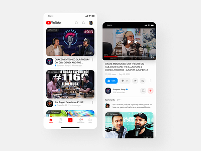 Youtube App Redesign